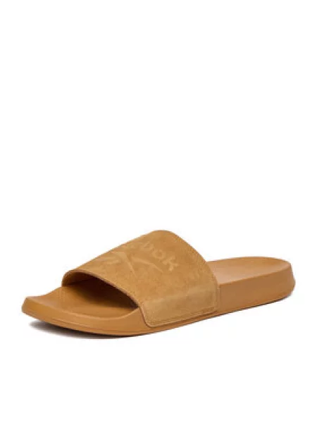 Pantofle Reebok hnědé