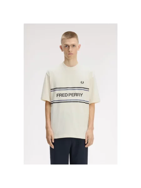 Koszulka Fred Perry beżowa