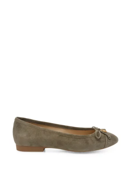 Balerini Michael Michael Kors cu funde verde