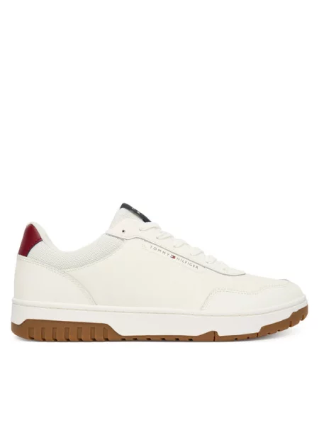 TOMMY HILFIGER Nizke superge BASKET CORE LITE marine / temno rdeča bela