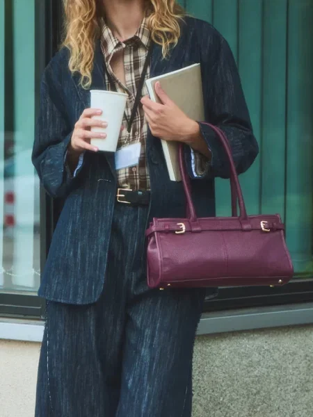 Vestă denim Answear.lab albastru