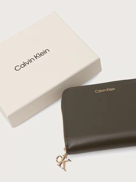 Calvin Klein Pénztárcák olíva zöld