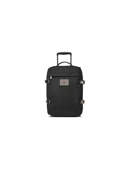 LOVE MOSCHINO Střední kufr černá
