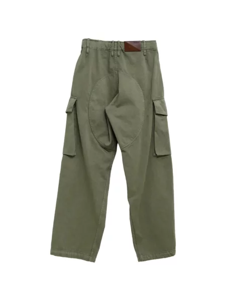 Cu centură pantaloni cargo Loewe verde