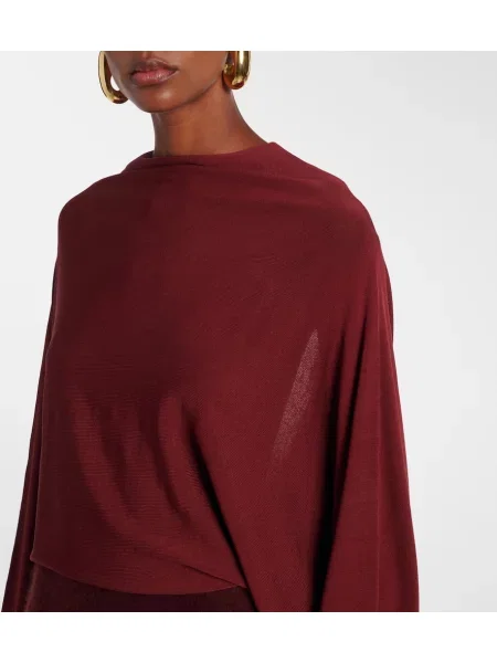Rochie maxi Aya Muse de costum bordo