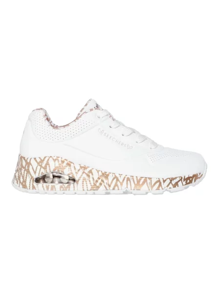 Sneakersy Skechers białe