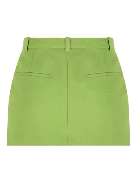 Fusta mini Miu Miu verde