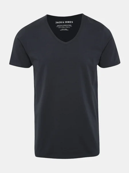 JACK & JONES Tričko námornícka modrá
