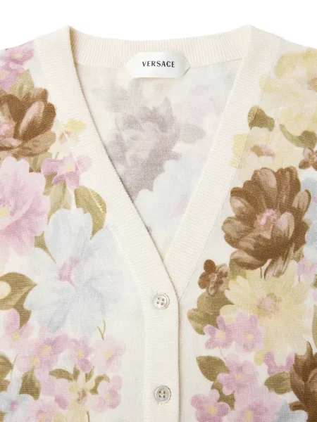 Cardigan Versace de mătase