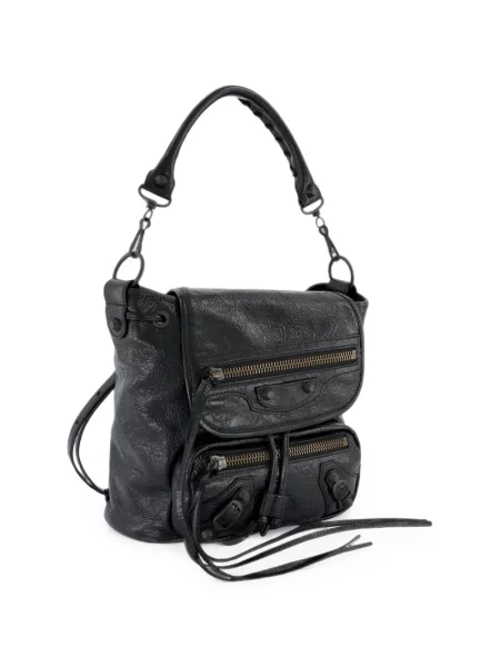 Rucsac Balenciaga din piele negru