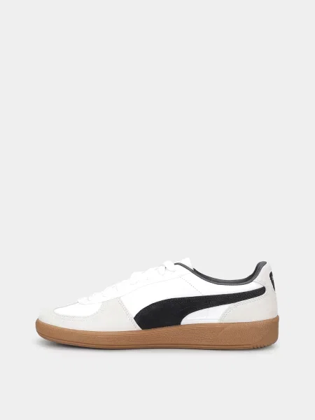 Кожаные кеды Puma белые
