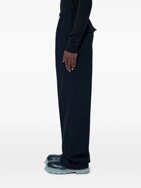 Pantaloni Rick Owens cu cordon negru