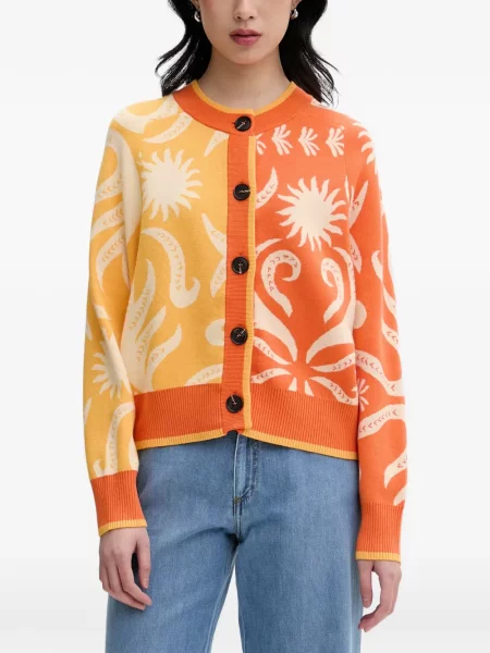 Cardigan Never Fully Dressed portocaliu