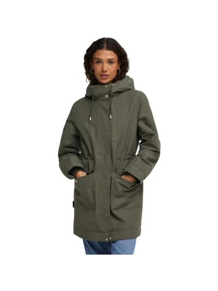 Parka Jacqueline De Yong zelená