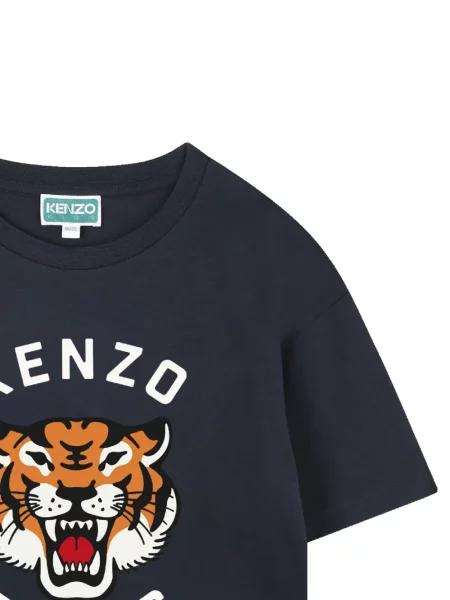 Koszulka dziecięca Kenzo niebieska