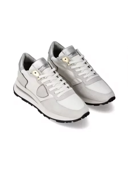Sneakersy Philippe Model skórzane białe