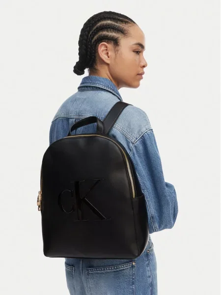 Calvin Klein Hátizsák Bold Ck fekete