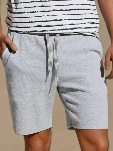 Sinsay Kraťasy s ozdobným vázáním šedá