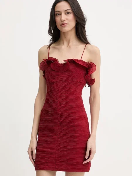 Guess sukienka KENNITH czerwona