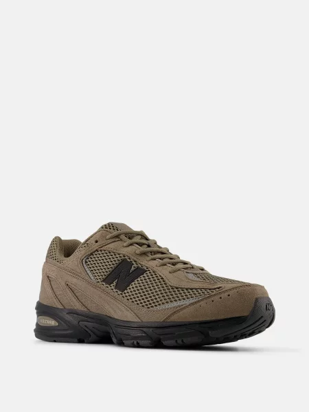 Замшеві кросівки New Balance коричневі
