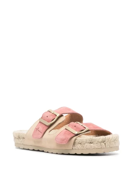 Zomšinės espadrilės Manebi rožinė