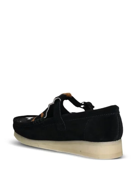 Кожени лоуфъри Clarks Originals черно
