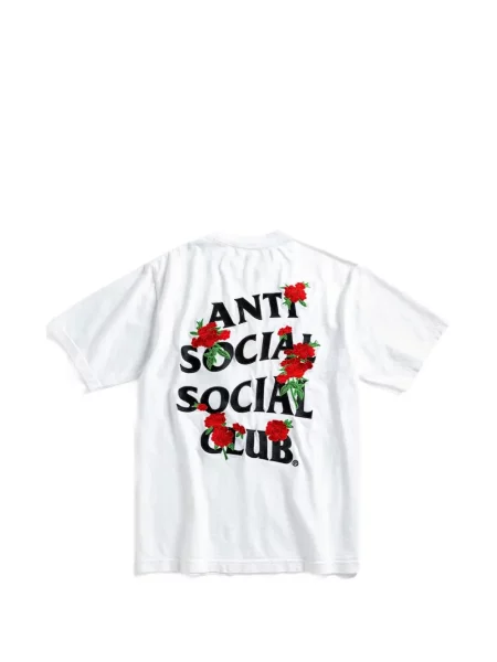 Μπλούζα Anti Social Social Club με κέντημα λευκό