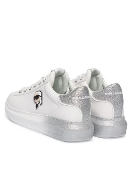 KARL LAGERFELD Sneakersy Kapri biela
