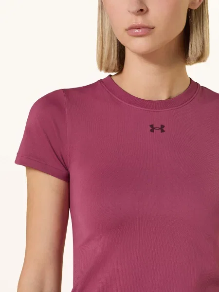 Sportovní tričko Under Armour Vanish Seamless fuchsia dusk/dark maroon/dark maroon růžové