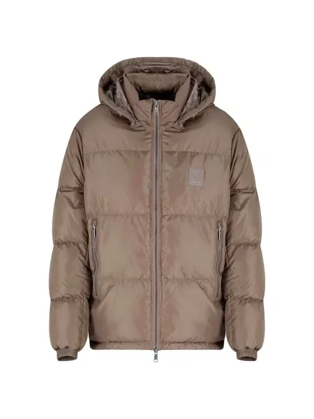 ARMANI EXCHANGE Zimní bunda tmavě béžová