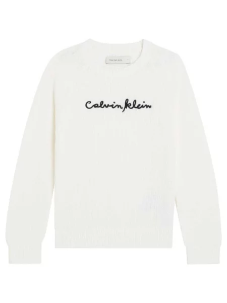 Sveter Calvin Klein Jeans biela