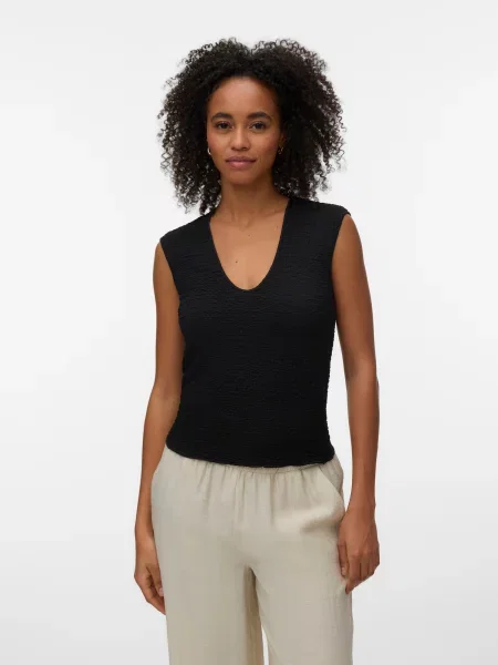 VERO MODA Top VMANITA' negru