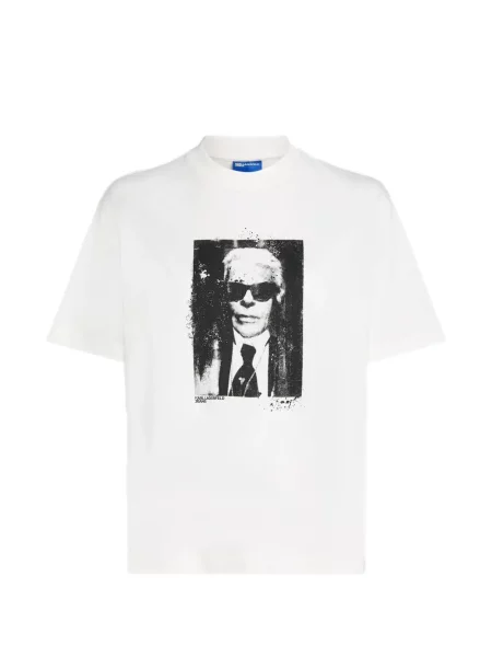 Tričko Karl Lagerfeld Jeans biela