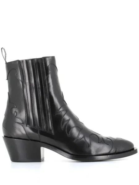 Botine Sartore cowboy negru