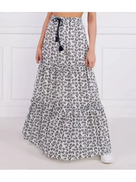 Pepe Jeans London Fustă PRINELLA alb