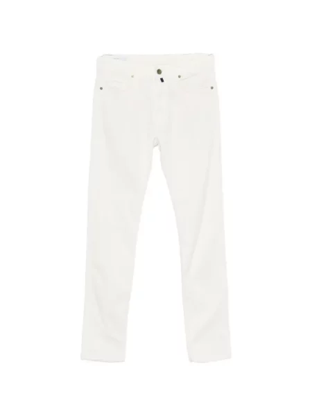 Pantaloni Incotex alb
