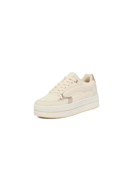 Sneakersy MEXX Krémová