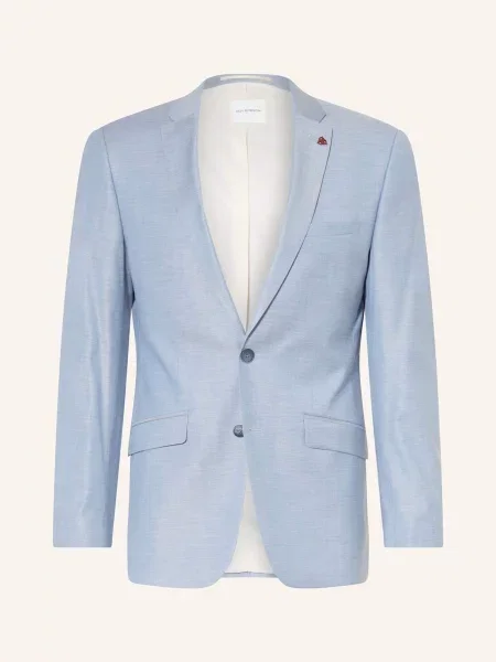 Roy Robson Marynarka Garniturowa Slim Fit blau niebieska