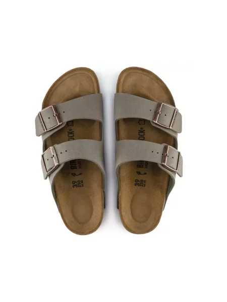Birkenstock Klapki Arizona Bs szary