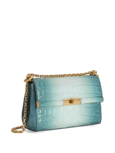 Crossbody kabelka Dolce & Gabbana modrá