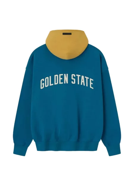 Суичър с качулка Fear Of God Essentials синьо