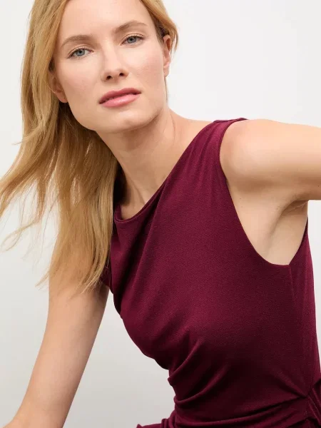 Сукня Answear.LAB maxi пряма бордовий