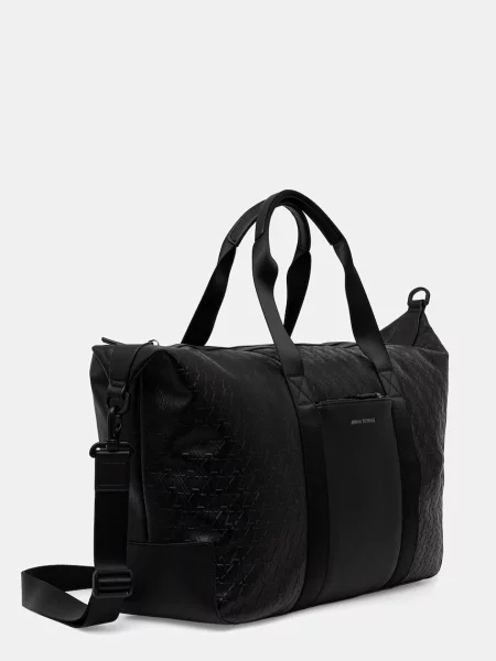 Armani Exchange geantă pentru bărbați negru