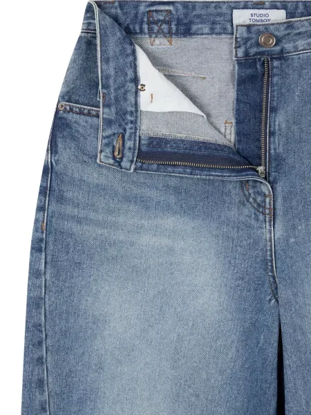 Blugi conici Studio Tomboy albastru