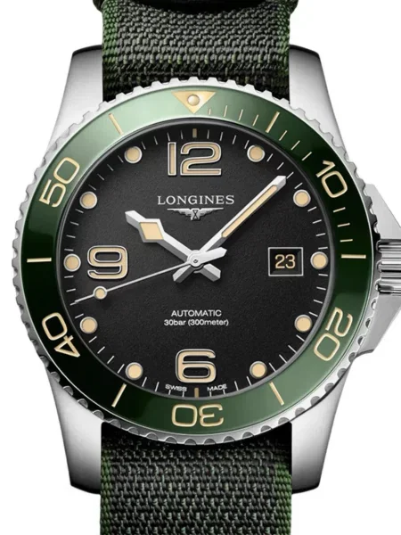 Часовник Longines черно