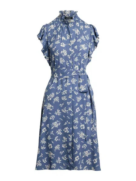 LAUREN RALPH LAUREN Rochie tip cămașă albastru