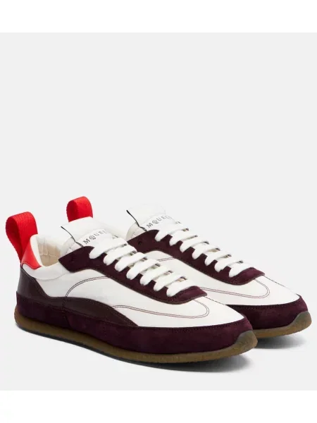 Sneakerși Mcqueen din piele de căprioară