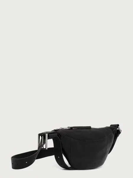 AllSaints сумочка рогаль шкіряна LUNA
