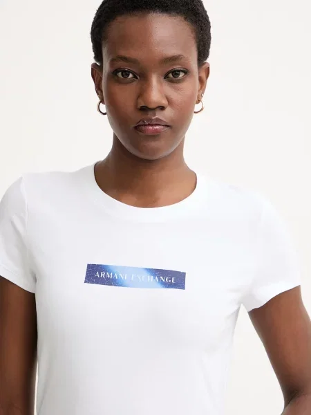Póló Armani Exchange fehér