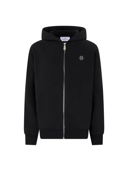 Bluza rozpinana Philipp Plein czarna